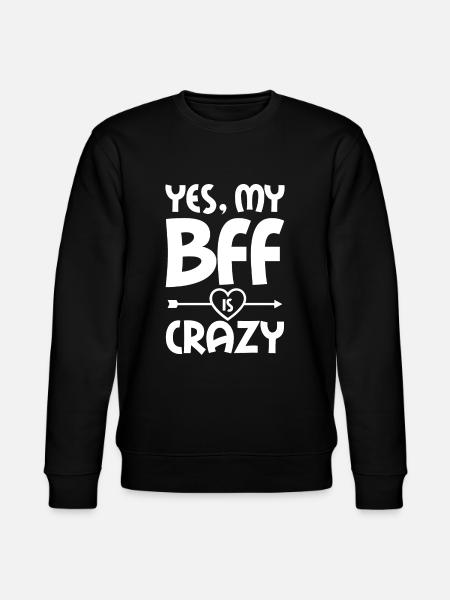 Friendship - Stanley/Stella CHANGER Unisex Organic Sweatshirt - black