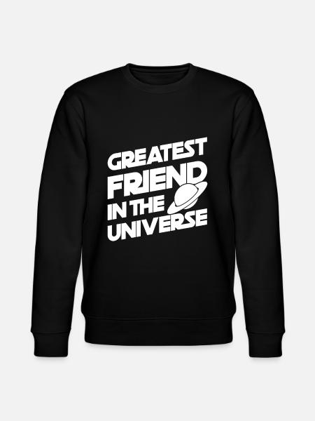 Friendship - Stanley/Stella CHANGER Unisex Organic Sweatshirt - black