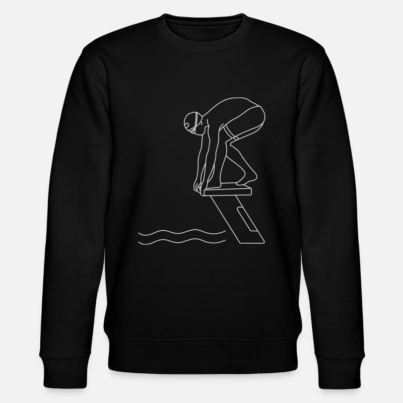 Natation - Sweat bio CHANGER Stanley/Stella Unisexe - noir