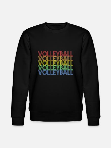 Volley-ball retro - Sweat bio CHANGER Stanley/Stella Unisexe - noir