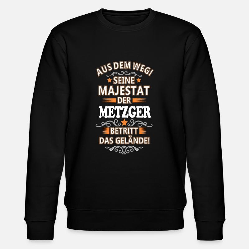 Metzger - Stanley/Stella Unisex Bio-Sweatshirt CHANGER  - Schwarz
