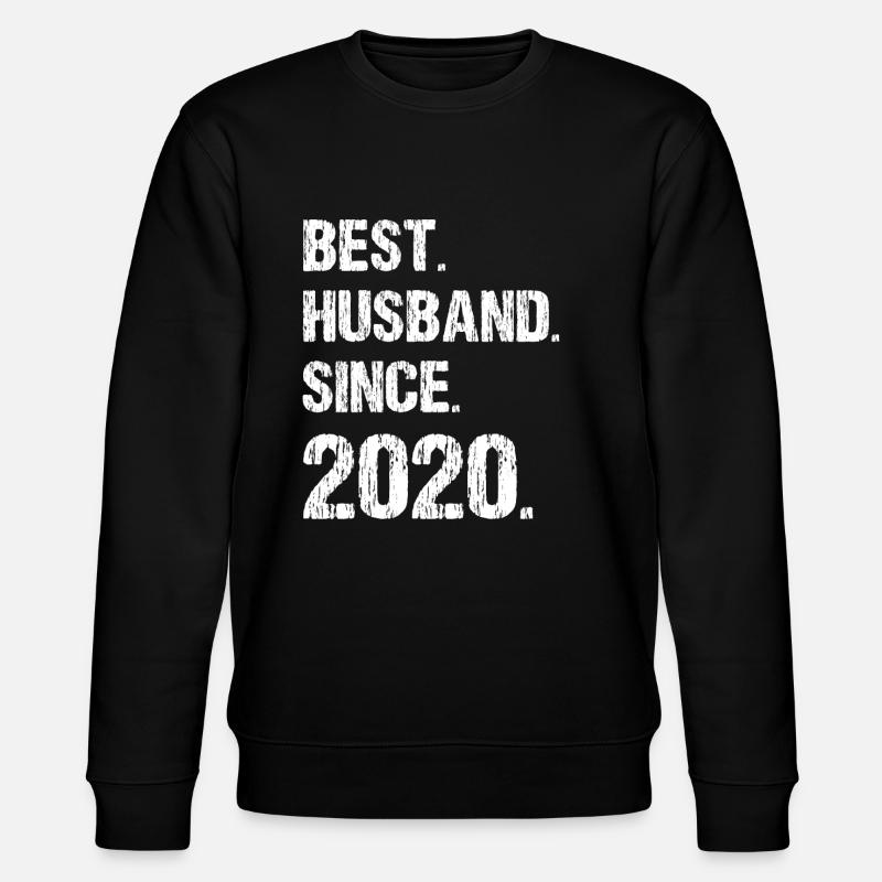 Best Husband since 2020 - Stanley/Stella Unisex Bio-Sweatshirt CHANGER  - Schwarz