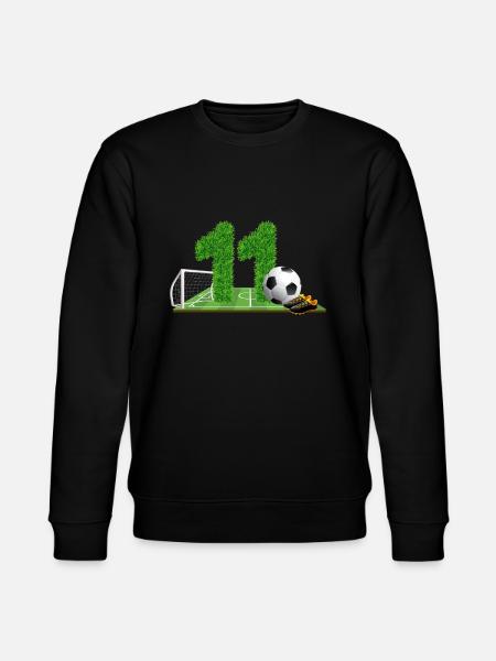 11e anniversaire 11 ans footballeur - Sweat bio CHANGER Stanley/Stella Unisexe - noir