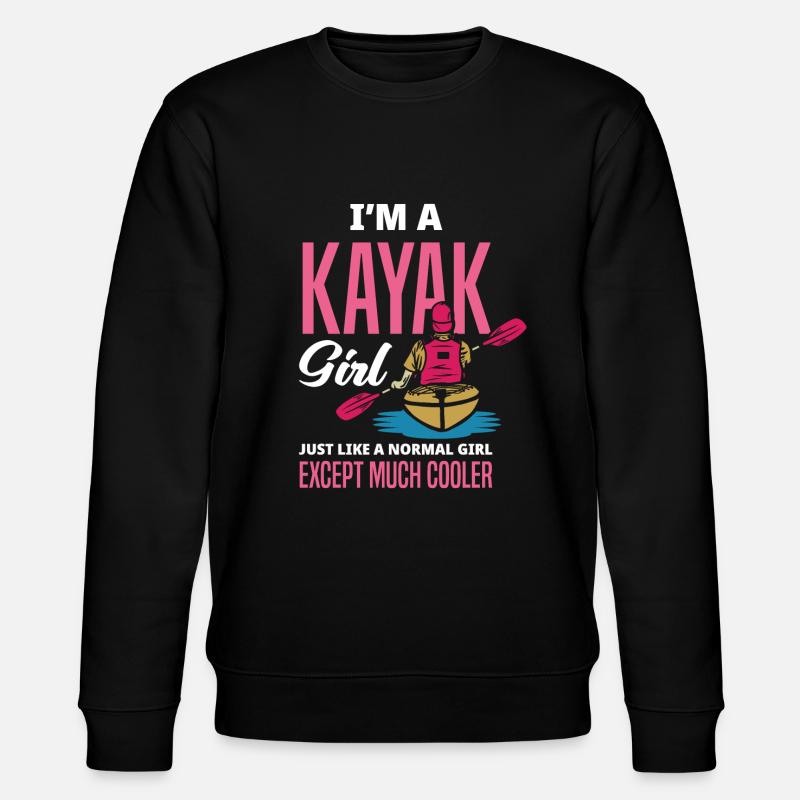 Kajak - Stanley/Stella Unisex Bio-Sweatshirt CHANGER  - Schwarz