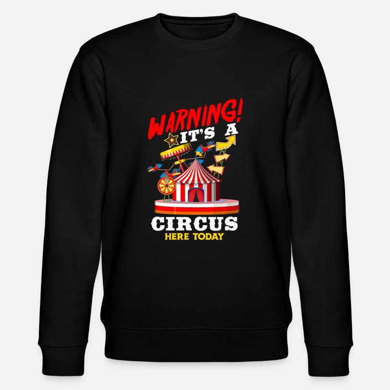 Fête d’anniversaire de cirque - Sweat bio CHANGER Stanley/Stella Unisexe - noir