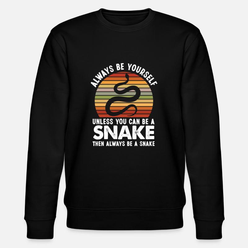 Serpent Serpent Serpent - Sweat bio CHANGER Stanley/Stella Unisexe - noir