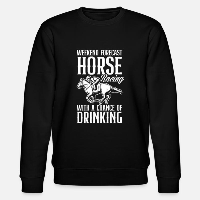 Courses de chevaux - Sweat bio CHANGER Stanley/Stella Unisexe - noir
