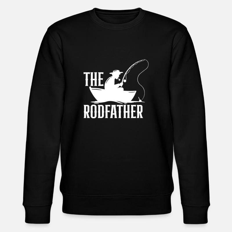 Cadeau amusant de pêcheur - Sweat bio CHANGER Stanley/Stella Unisexe - noir