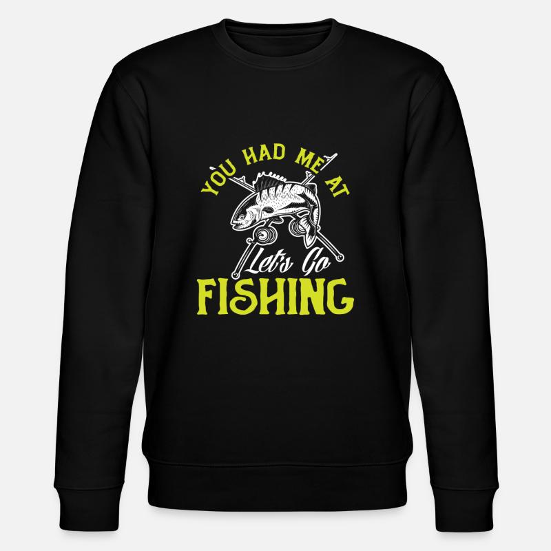 Cadeau amusant de pêcheur - Sweat bio CHANGER Stanley/Stella Unisexe - noir