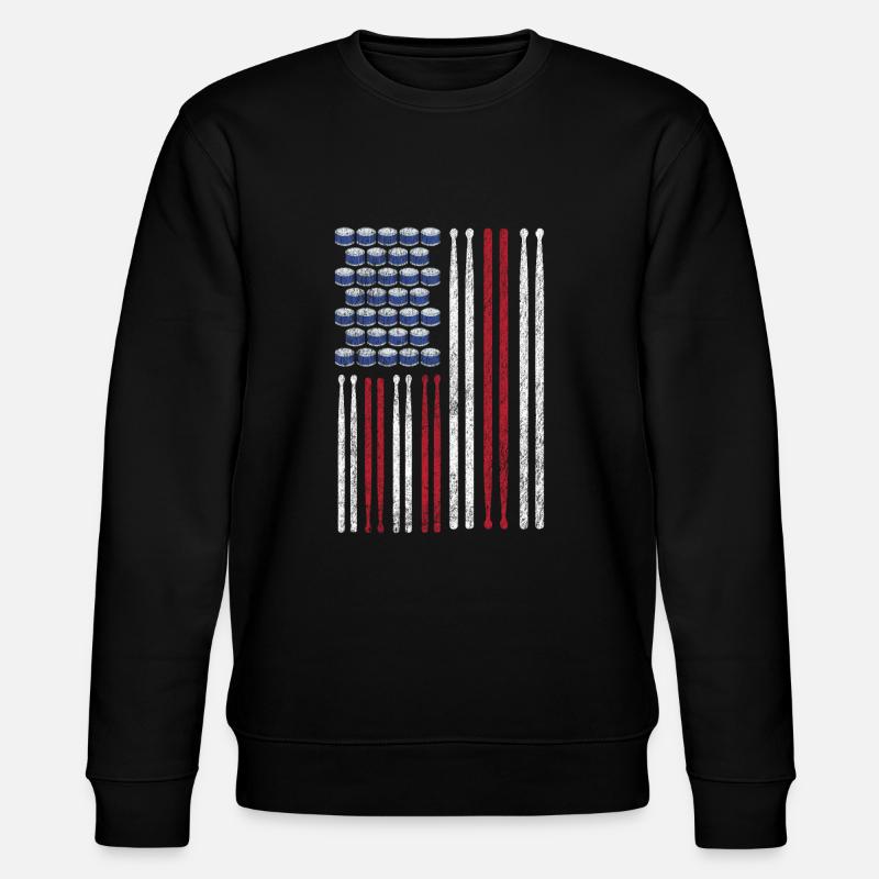 Cadeau de batteur de batterie - Sweat bio CHANGER Stanley/Stella Unisexe - noir