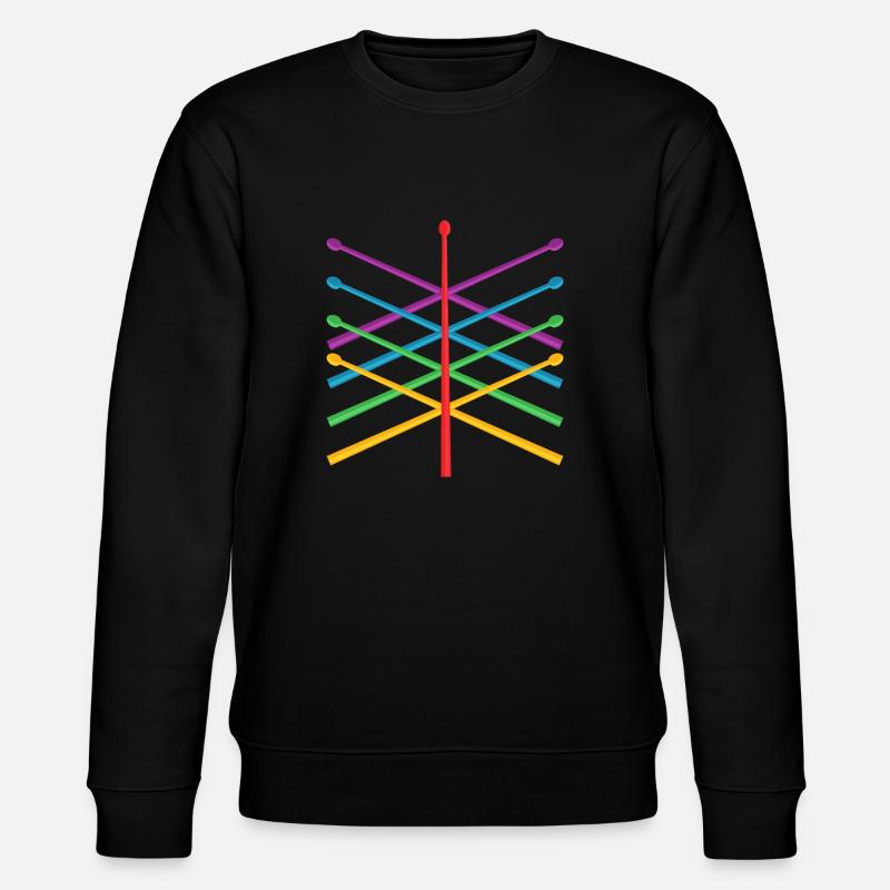 Cadeau de batteur de batterie - Sweat bio CHANGER Stanley/Stella Unisexe - noir
