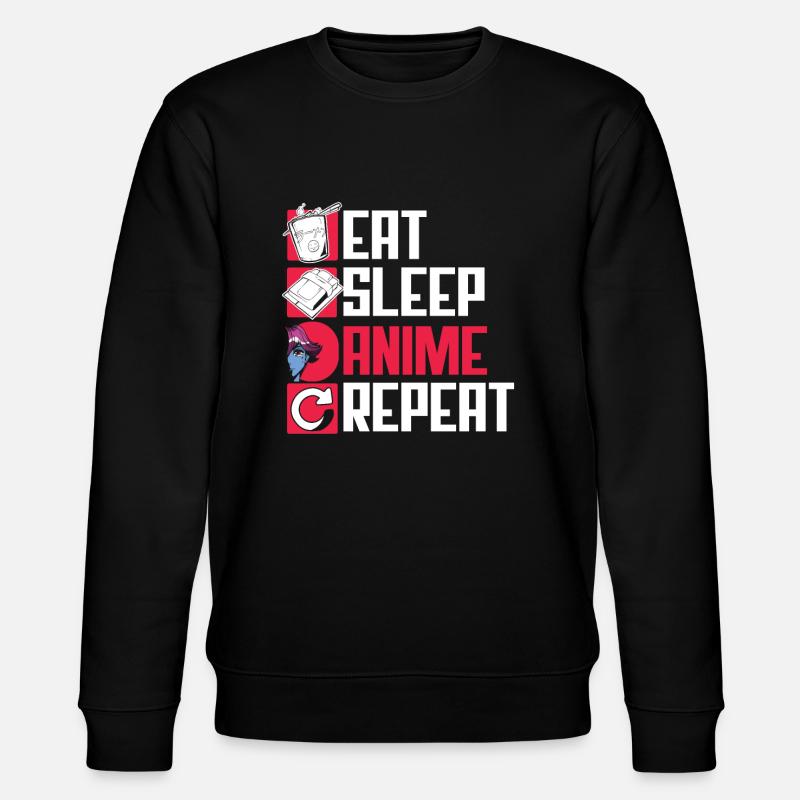 Drôle de cadeau d’anime - Sweat bio CHANGER Stanley/Stella Unisexe - noir