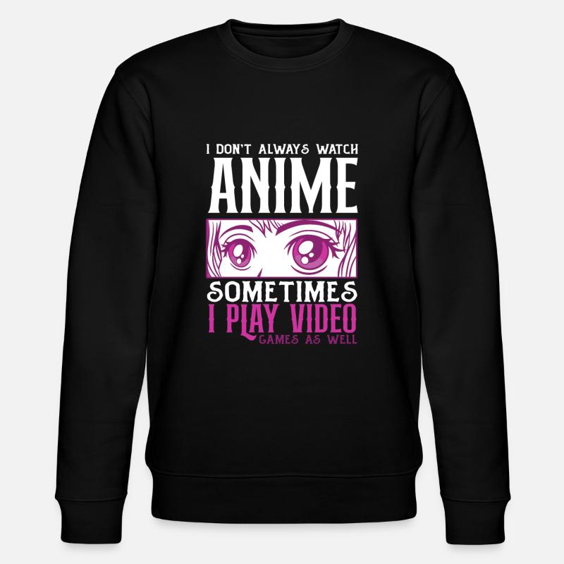 Drôle de cadeau d’anime - Sweat bio CHANGER Stanley/Stella Unisexe - noir