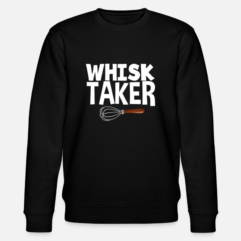 Funny Hobby Baker Gift - Stanley/Stella CHANGER Unisex Organic Sweatshirt - black