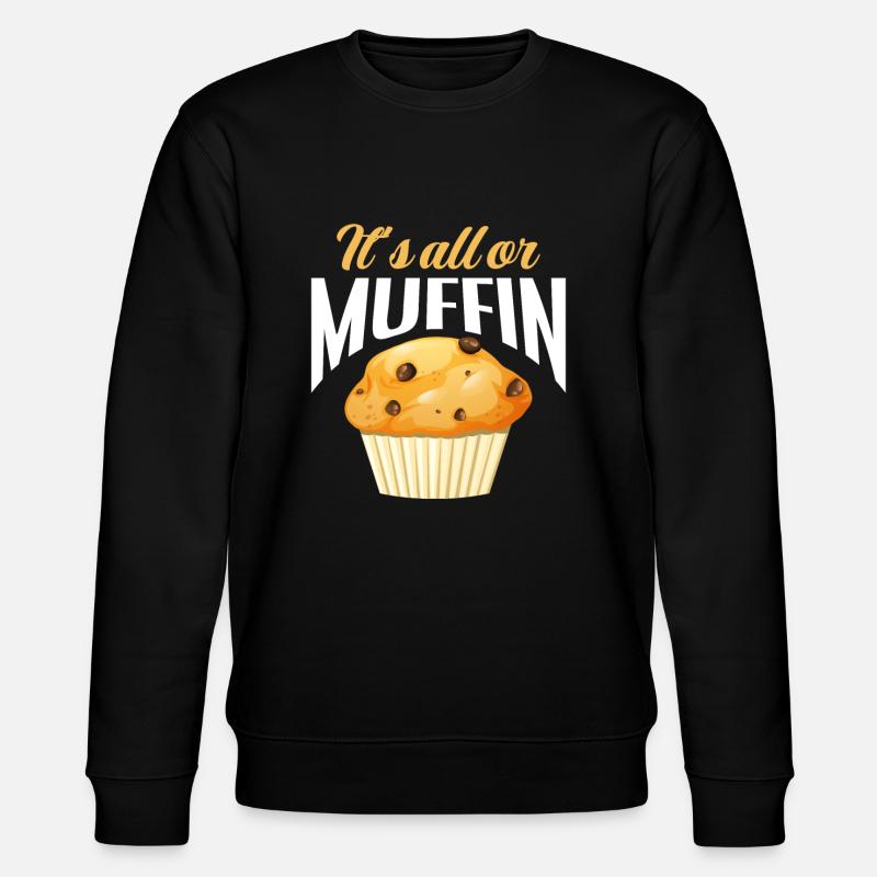 Funny Hobby Baker Gift - Stanley/Stella CHANGER Unisex Organic Sweatshirt - black