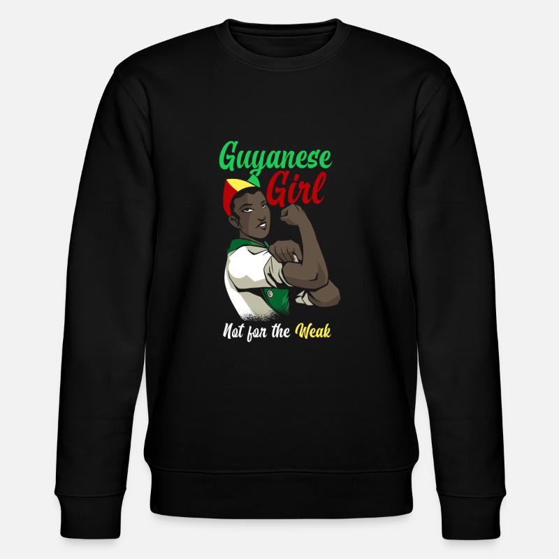 Guyane guyanaise - Sweat bio CHANGER Stanley/Stella Unisexe - noir