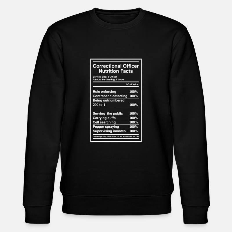 Gardiens de prison Agents pénitentiaires - Sweat bio CHANGER Stanley/Stella Unisexe - noir