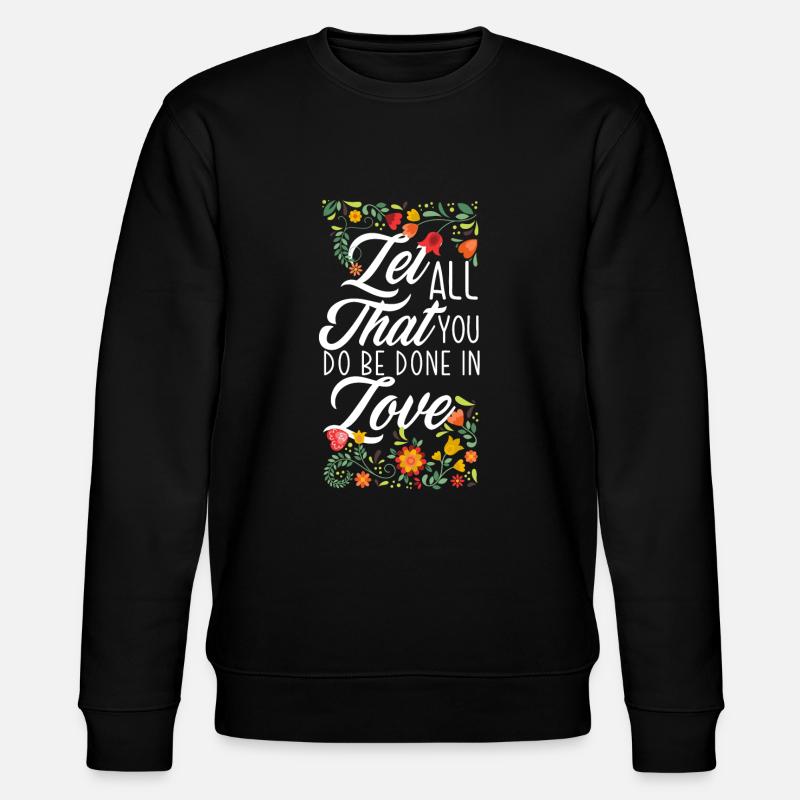Jésus-Christ-Christ Religion Religieuse - Sweat bio CHANGER Stanley/Stella Unisexe - noir