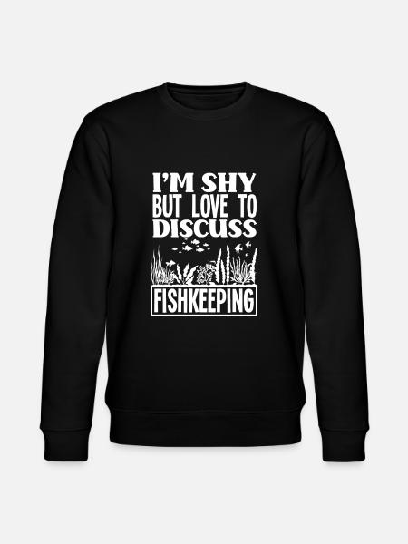Lustiges Aquarist Aquarianer Aquarium Geschenk - Stanley/Stella Unisex Bio-Sweatshirt CHANGER  - Schwarz