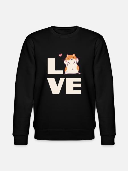 Drôle de cadeau de hamster - Sweat bio CHANGER Stanley/Stella Unisexe - noir