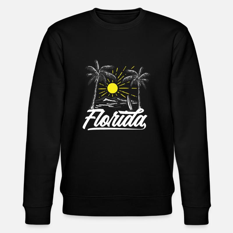 Florida - Stanley/Stella Unisex Bio-Sweatshirt CHANGER  - Schwarz