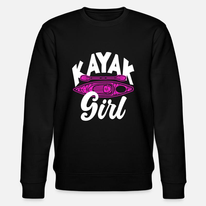 Kajak Kanu - Stanley/Stella Unisex Bio-Sweatshirt CHANGER  - Schwarz