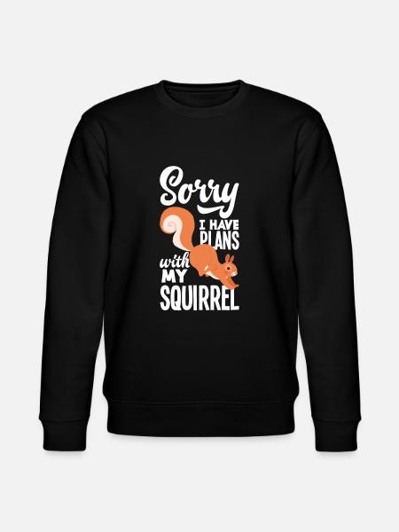 Squirrel - Stanley/Stella CHANGER Unisex Organic Sweatshirt - black