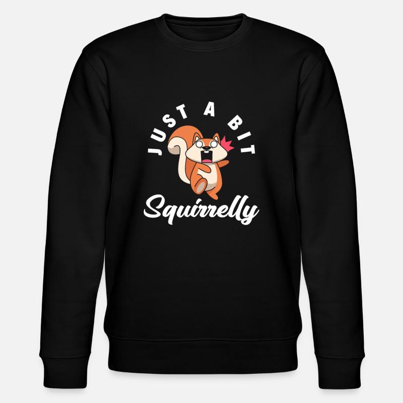 Squirrel - Stanley/Stella CHANGER Unisex Organic Sweatshirt - black