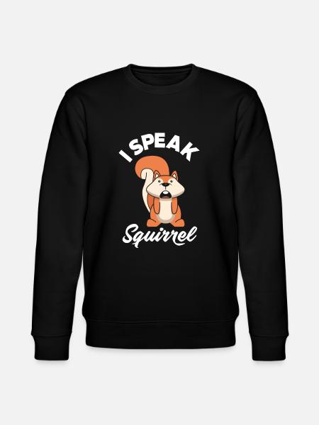 Squirrel - Stanley/Stella CHANGER Unisex Organic Sweatshirt - black