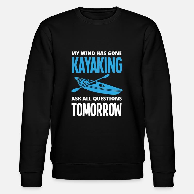 Kayak Canoë - Sweat bio CHANGER Stanley/Stella Unisexe - noir