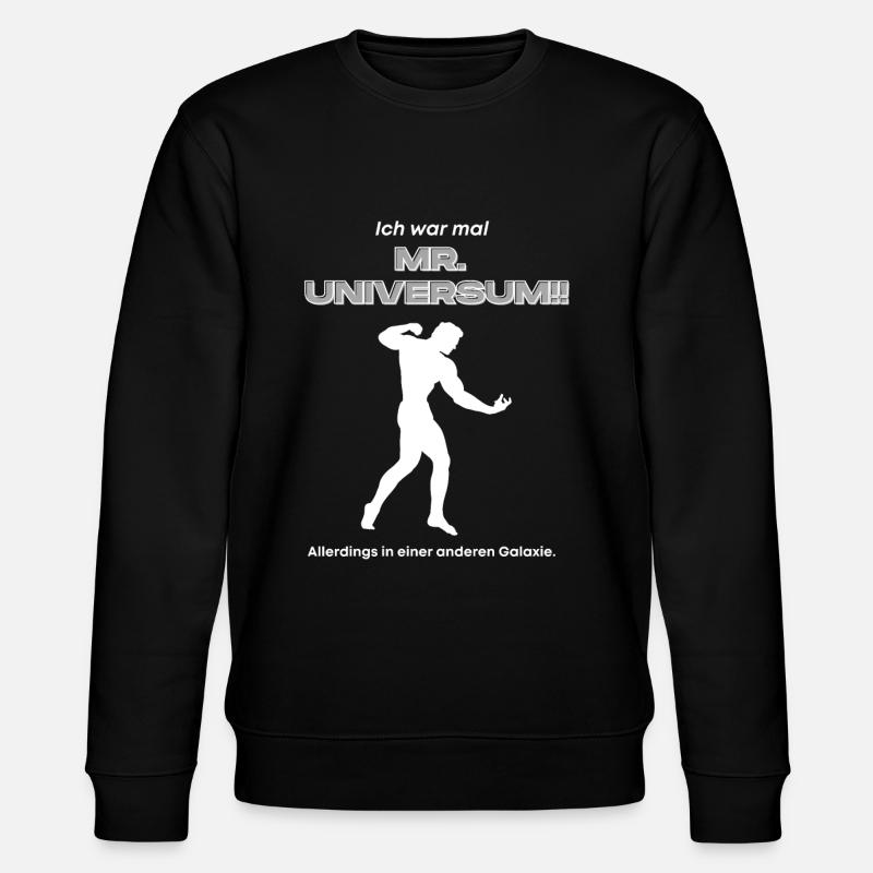 MR. UNIVERSUM body - Stanley/Stella Unisex Bio-Sweatshirt CHANGER  - Schwarz