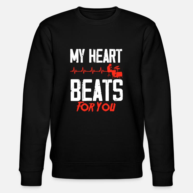 Drums Drummer Gift - Sweat bio CHANGER Stanley/Stella Unisexe - noir