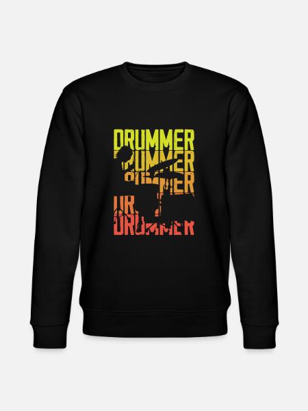 Drums Drummer Gift - Sweat bio CHANGER Stanley/Stella Unisexe - noir