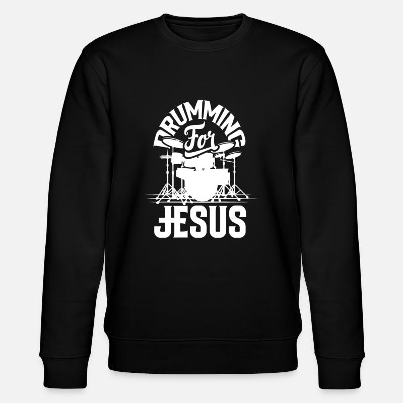 Drums Drummer Gift - Sweat bio CHANGER Stanley/Stella Unisexe - noir