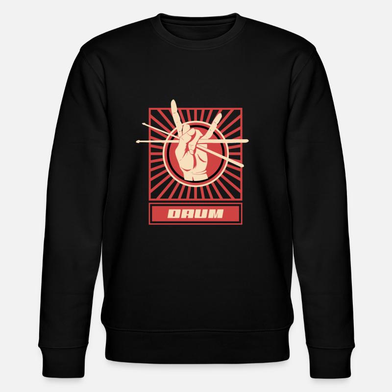 Drums Drummer Gift - Sweat bio CHANGER Stanley/Stella Unisexe - noir