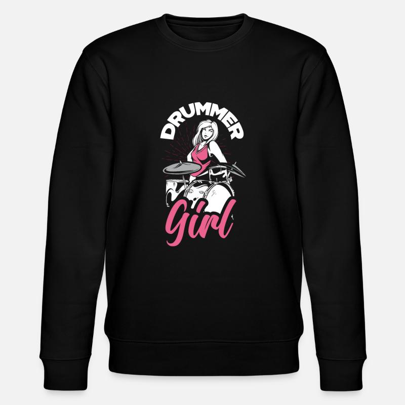 Drums Girl Drummer Gift - Sweat bio CHANGER Stanley/Stella Unisexe - noir