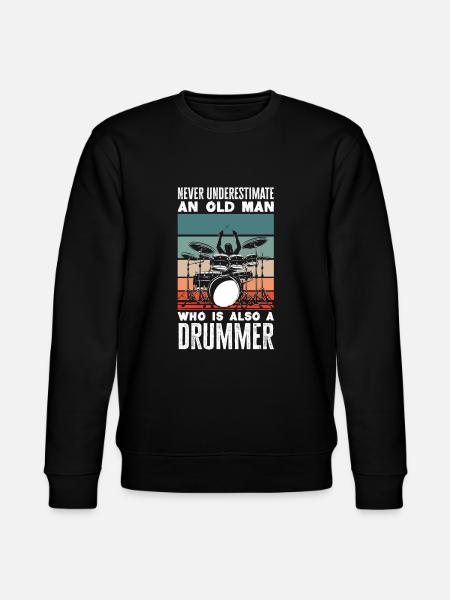 Drums Drummer Gift - Sweat bio CHANGER Stanley/Stella Unisexe - noir