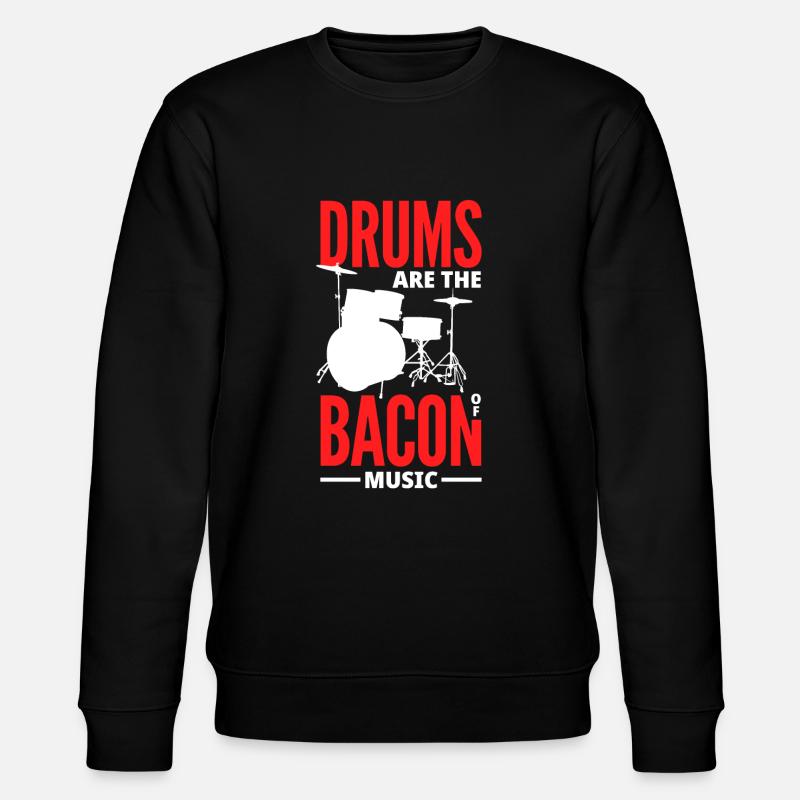 Drums Drummer Gift - Sweat bio CHANGER Stanley/Stella Unisexe - noir