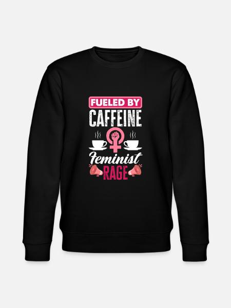 Feminism Feminist - Stanley/Stella CHANGER Unisex Organic Sweatshirt - black