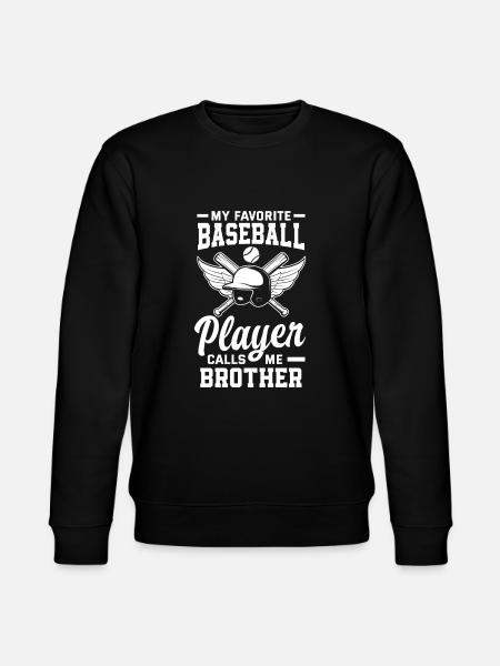 Funny Baseball - Stanley/Stella CHANGER Unisex Organic Sweatshirt - black