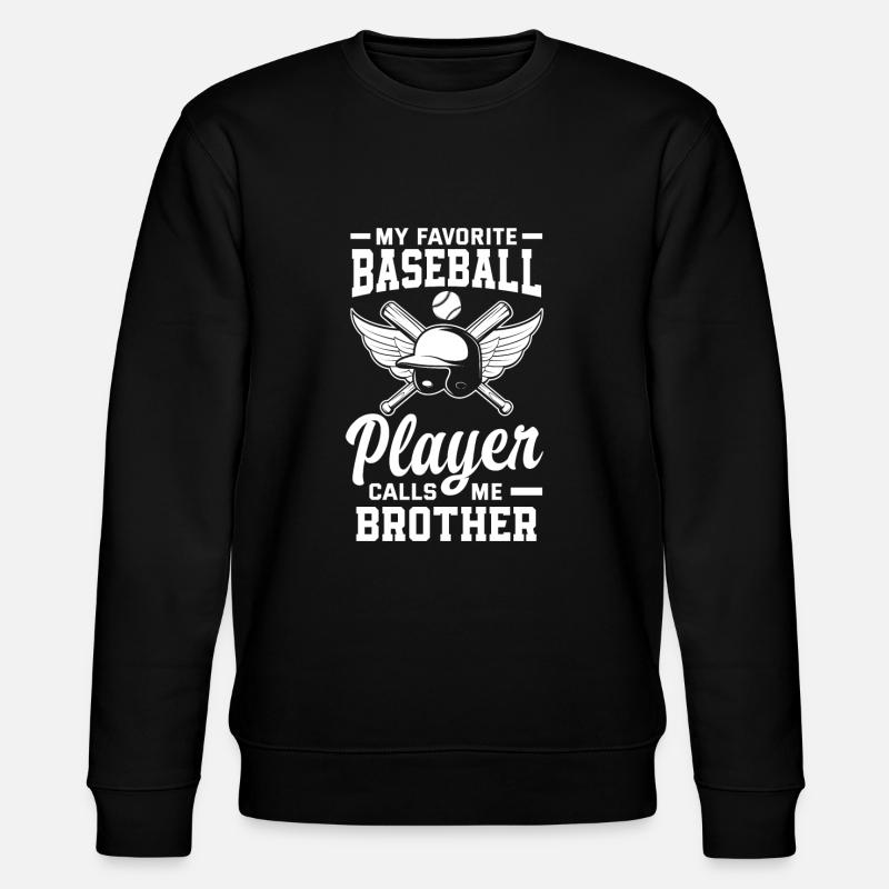 Drôle de baseball - Sweat bio CHANGER Stanley/Stella Unisexe - noir
