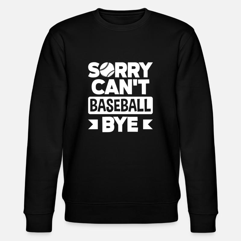 Drôle de baseball - Sweat bio CHANGER Stanley/Stella Unisexe - noir