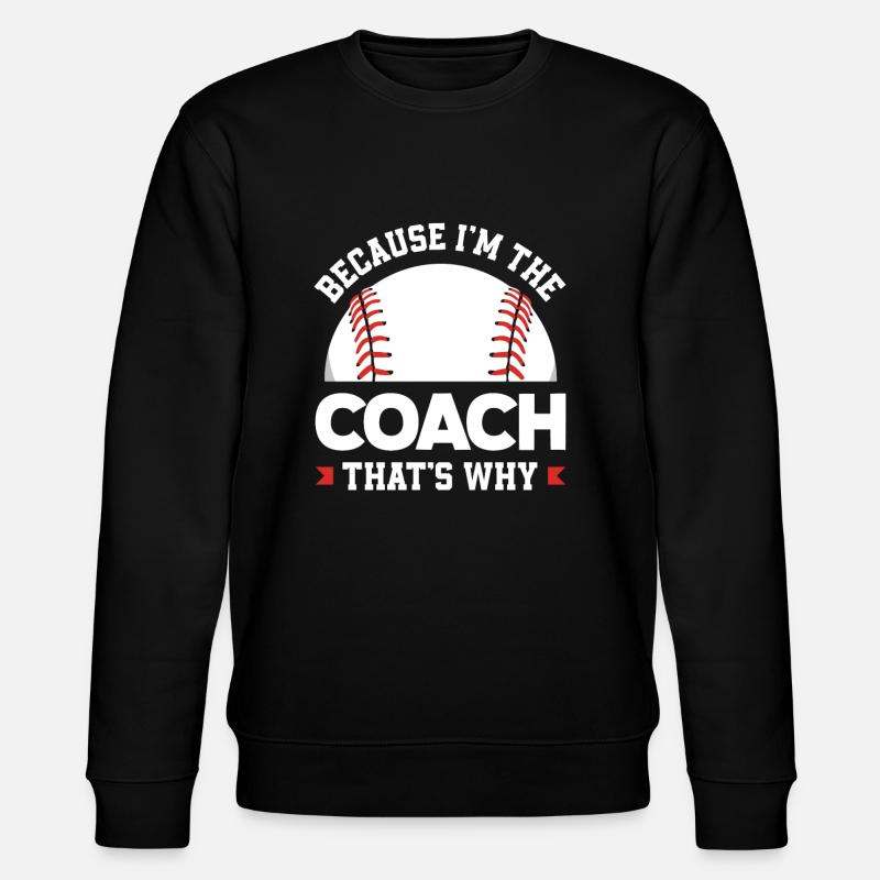 Drôle de baseball - Sweat bio CHANGER Stanley/Stella Unisexe - noir