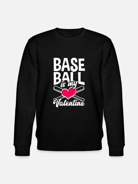 Lustiger Baseball - Stanley/Stella Unisex Bio-Sweatshirt CHANGER - Schwarz