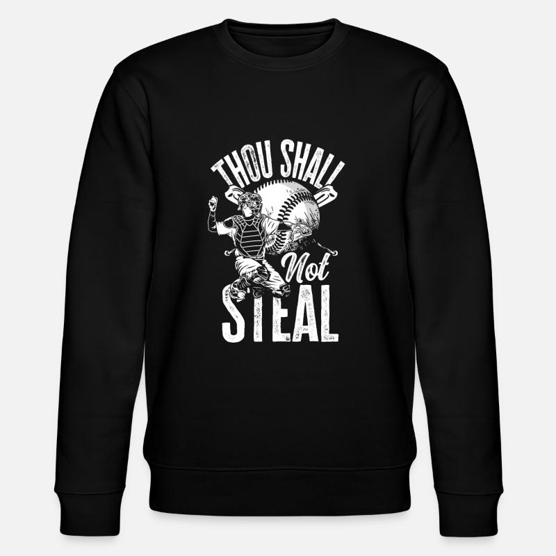 Drôle de baseball - Sweat bio CHANGER Stanley/Stella Unisexe - noir