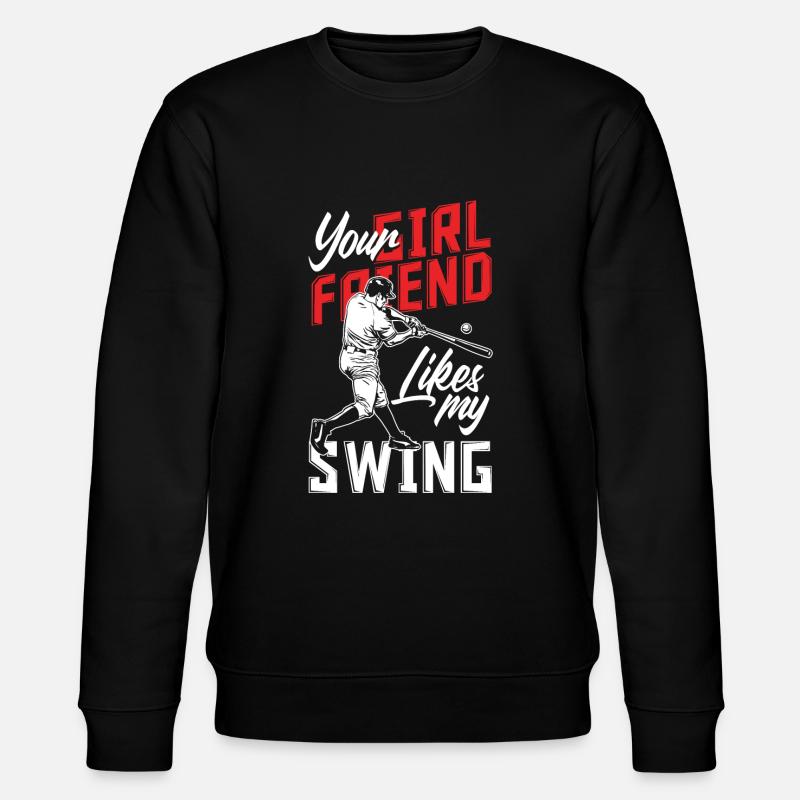 Drôle de baseball - Sweat bio CHANGER Stanley/Stella Unisexe - noir