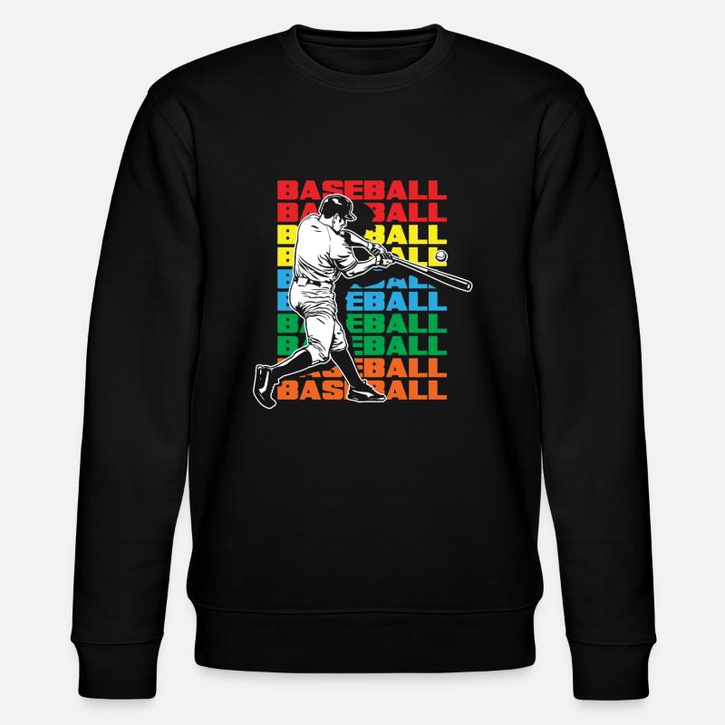 Drôle de baseball - Sweat bio CHANGER Stanley/Stella Unisexe - noir