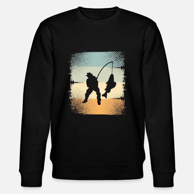 Pêche - Sweat bio CHANGER Stanley/Stella Unisexe - noir