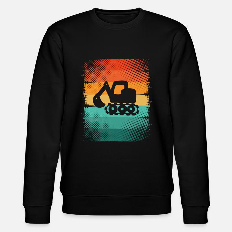 Bagger - Stanley/Stella Unisex Bio-Sweatshirt CHANGER  - Schwarz