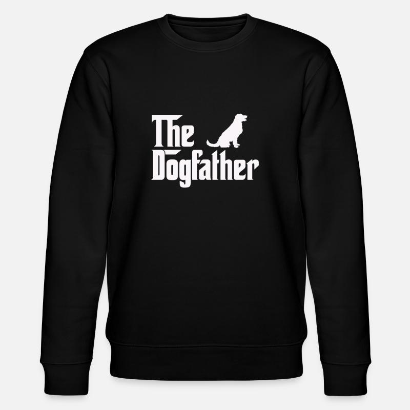 der Hundevater - Stanley/Stella Unisex Bio-Sweatshirt CHANGER  - Schwarz